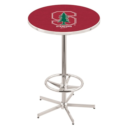 Holland Bar Stool Co 42" Chrome Stanford Pub Table L216C4228Stnfrd